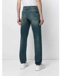 dunkelblaue Jeans mit Destroyed-Effekten von Dolce & Gabbana