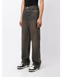 dunkelblaue Jeans mit Destroyed-Effekten von Amiri