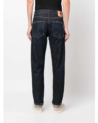 dunkelblaue Jeans mit Destroyed-Effekten von Dondup