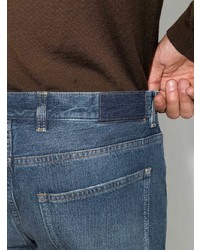 dunkelblaue Jeans mit Destroyed-Effekten von Eleventy