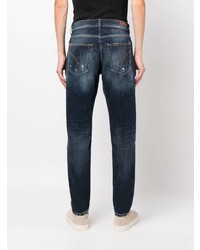 dunkelblaue Jeans mit Destroyed-Effekten von Dondup