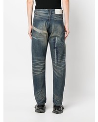 dunkelblaue Jeans mit Destroyed-Effekten von Neighborhood