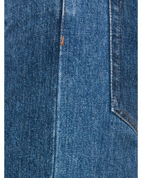 dunkelblaue Jeans mit Flicken von Alexander McQueen