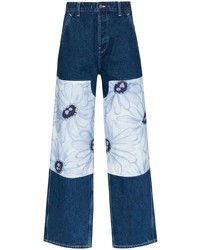 dunkelblaue Jeans mit Flicken von Jacquemus