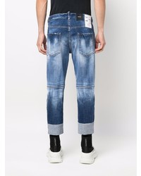 dunkelblaue Jeans mit Flicken von DSQUARED2