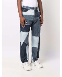 dunkelblaue Jeans mit Flicken von Valentino