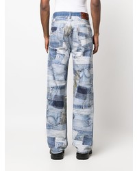 dunkelblaue Jeans mit Flicken von Andersson Bell