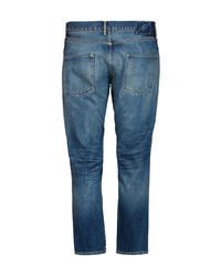 dunkelblaue Jeans mit Flicken von VISVIM