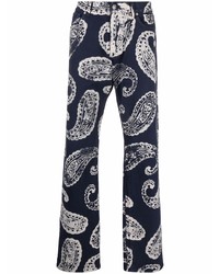 dunkelblaue Jeans mit Paisley-Muster von 424