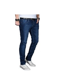 dunkelblaue Jeans von Alessandro Salvarini