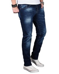 dunkelblaue Jeans von Alessandro Salvarini