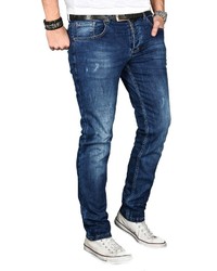 dunkelblaue Jeans von Alessandro Salvarini