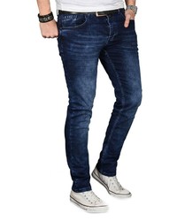 dunkelblaue Jeans von Alessandro Salvarini