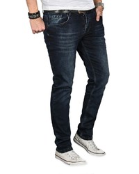 dunkelblaue Jeans von Alessandro Salvarini