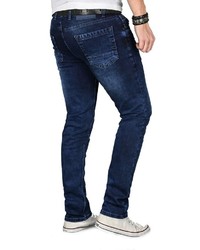 dunkelblaue Jeans von Alessandro Salvarini