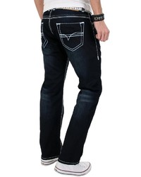 dunkelblaue Jeans von Alessandro Salvarini