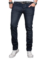 dunkelblaue Jeans von Alessandro Salvarini