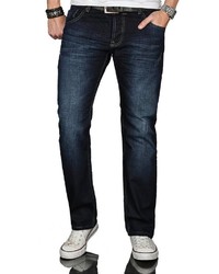 dunkelblaue Jeans von Alessandro Salvarini