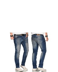 dunkelblaue Jeans von Alessandro Salvarini