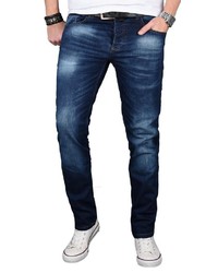 dunkelblaue Jeans von Alessandro Salvarini