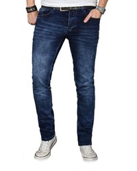 dunkelblaue Jeans von Alessandro Salvarini