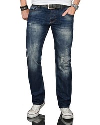 dunkelblaue Jeans von Alessandro Salvarini