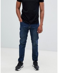 dunkelblaue Jeans von Bershka