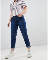 dunkelblaue Jeans von Bershka