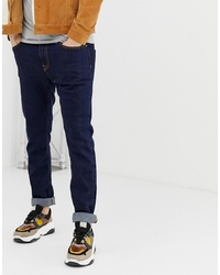 dunkelblaue Jeans von Bershka