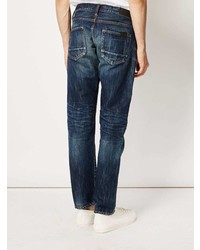 dunkelblaue Jeans von Mastercraft Union