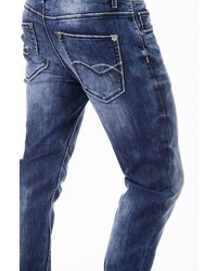 dunkelblaue Jeans von BLUE MONKEY