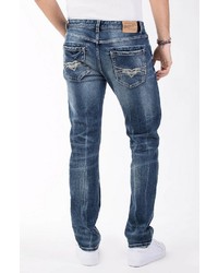 dunkelblaue Jeans von BLUE MONKEY