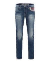 dunkelblaue Jeans von BLUE MONKEY