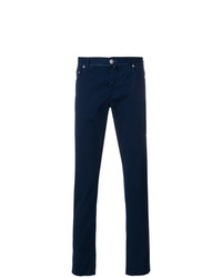 dunkelblaue Jeans von Borrelli