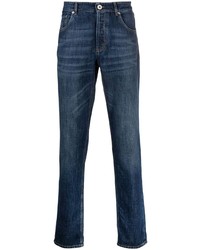 dunkelblaue Jeans von Brunello Cucinelli