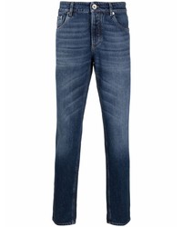 dunkelblaue Jeans von Brunello Cucinelli
