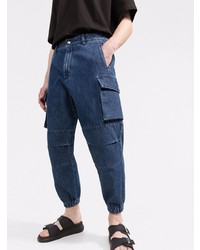 dunkelblaue Jeans von There Was One