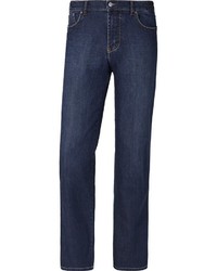 dunkelblaue Jeans von Charles Colby