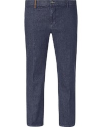 dunkelblaue Jeans von Charles Colby