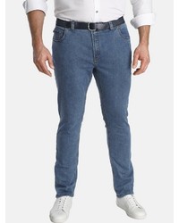 dunkelblaue Jeans von Charles Colby