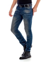 dunkelblaue Jeans von Cipo & Baxx