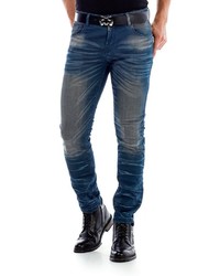 dunkelblaue Jeans von Cipo & Baxx