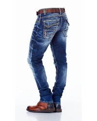 dunkelblaue Jeans von Cipo & Baxx