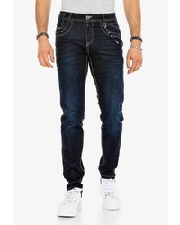 dunkelblaue Jeans von Cipo & Baxx