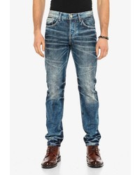 dunkelblaue Jeans von Cipo & Baxx