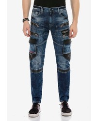 dunkelblaue Jeans von Cipo & Baxx