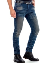 dunkelblaue Jeans von Cipo & Baxx