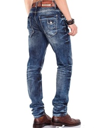 dunkelblaue Jeans von Cipo & Baxx