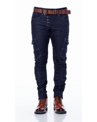 dunkelblaue Jeans von Cipo & Baxx