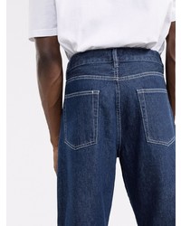 dunkelblaue Jeans von There Was One